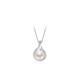 KZD Old Phoenix Pure Silver 9999 Pearl Necklace Pendant Neck Jewelry as a Birthday Gift for My Girlfriend’s Mom Pure Silver Pearl Chain Set 6.26g Comes with Counter Original Gift Box Packaging+