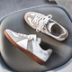 Rankdavid Light Luxury New Brand 2025 Autumn Extra-Large Size Men's Shoes 45 Japonese Skateboard Zapatos 46 Sports and Leisure Moral Training Shoes 47 9715 White Grey 45
