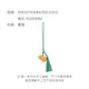 Zhu Bingren bronze Fulu Huanxi pendant, filigree craft small gourd office desktop decoration gift ornament Fulu Huanxi car hanging
