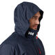 HELLY HANSEN, HH H/H Helly Hansen Men's Crew Hooded Midlayer 2.0 Hooded Waterproof Jacket 597 Navy Blue Large
