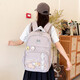 Leichte Kinderbelastung Reduzierung Eins, zwei, drei Grundschüler Schoolbags für die sechste Klasse große Kapazitätsrucksäcke für Wirbelsäulenschutz Mädchen Rucksack Lila Lila