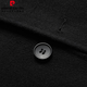 Pierre Cardin 100% sheep wool double-sided woolen coat men's windbreaker mid-length woolen coat casual jacket for men