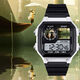 
Sky Light Escape Characters Anime Customized Watch Two-dimensional Smart Small Square Electronic Watch Men and Women's Model Students [Fashion Silver-Electronic Watch] z3882 Light Escape Super Value Gift Pack (Extra Long Battery + Gift Box Packaging)