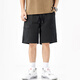 Mark Wafi Workswear Shorts décontractés pour hommes tendus de pantalon à la mode et pantalon American Retro Retro 5 points 1656 noir 31