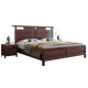 
Nanzhu New Chinese Solid Wood Bed 1.8m Double Master Bed Large Official Hat Bed Full Solid Wood Dovetail Bed Board 9901C#