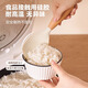Home easy, upright silicone wooden handle rice spoon, rice cooker, non-stick rice, no damage to the pot spoon, household heat-resistant rice spoon