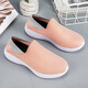 Four Seasons Old Man Shoes Mesh Breathable Large Taille chaussures de marche Two-Wear One-Pin-One Stepping Chaussures Parents chaussures talon Toe Toe Half Slippers Xe-9901 All Black 42