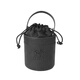 MLBNY New York Yankees Dark Pattern Presbyterian Drawstring Renovation Crossbody Small Bucket Bag Handbag Regular Women's Style Black + Gift Bag