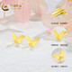 CHINA GOLD gold earrings, filigree butterfly earrings, solid gold earrings, self-worn wedding birthday gifts for girlfriend and wife, butterfly earrings, light version, about 0.30-0.35g