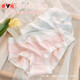 Yalu underwear for women breathable girls mid-waist underwear for women summer simple sweet girls underwear bear 699# pink 1 L 95-120Jin [Jin equals 0.5 kg]