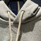 耐克（NIKE）卫衣男装上衣 2025秋季新款CNY龙年限定加绒休闲运动服连帽套头衫 HJ3882-063调色暗灰/淡象牙白 2XL