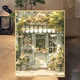Sanqihu Street Coffee House Digital Oil Painting Diy Filling Color Hand-painted Painting Landscape Acrylic Oil Painting qx15054 High-gloss pigment + professional oil canvas + multiple brushes + wall hanging accessories 30x40cm thick solid wood inner frame