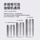普湃（PURPAVWINNER）抽油烟机双层铝箔排烟管厨房排气管伸缩烟囱铝箔烟管加厚管道排风管直径180mm*3米