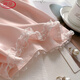
LangSha (LangSha) ice silk pajamas for women in spring and summer thin cool shorts ins sweet lace lace home clothing set YFY-9904 [high-quality silky fabric] M [recommended 80-100Jin [Jin equals 0.5 kg]]