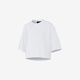 加拿大鹅（Canada Goose）【新品】Addison女士短款T恤休闲上衣 1422W 9025 白色 M