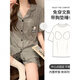 Catman (miiow) Sommer reines Baumwolldünne kurzärmelige Pyjamas-Frauenanzug 2025 Neue Heimkleidung großer Größe Green Streamer Celadon Chest Pad-12342 L [vorgeschlagen 110-130jin [Jin gleich 0,5 kg]]]