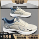 Tamaño roto zapatos para hombres primavera y verano 2025 Nuevos zapatos de malla transpirable zapatillas casuales para hombres zapatillas de running suave para hombres hombres nk-yf9201 blanco 40