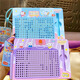 MPPMCK Yuanqi Sport Süßes Haustier Großer Tablette unkomprimierte magnetische Stahlkugel Graffiti Malting Board Schlüsselbein Anhänger kleines Spielzeuggeschenk Yuanqi niedliche Haustier-Tablette Magnetische Perlenrosa