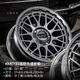 Karberdun KMC722 Internal Anti-Detection Off-Road Wheeler Hub lc250 Wrangler Tank 300/400 Overbearing Fierce Horse 17 18 20 inch Sardine Black 17 inch 8.5J