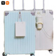 Xiaomi YouPin Aluminiumrahmen Koffer mit großer Kapazität 20-Zoll-Multifunktional-Wasserbecher-Halterung Hülle Hochwerte verdickte Schüler Passwort Box HW718 Glacier Blue 20 Zoll