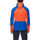 猛犸象MAMMUT 猛犸象Eiswand品牌Logo印花拼色连帽长袖夹克外套 蓝橘拼色 XL