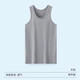 
[I-shaped breathable] Summer men's vest base breathable I-shaped vest men's casual gray XL (105-120Jin[Jin equals 0.5 kg])