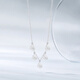 Chao Acer Platinum Camellia Platinum Necklace PT950 Set of Platinum Necklaces as a Gift for Your Girlfriend Priced at RMB 520 3.8g, Chain Length Approximately 40cm + Extension Chain