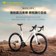 PARDUS瑞豹ROBIN SPORT公路车碳纤维105大套R7170油碟弯把自行车 水珍珠白-禧玛诺105大套-碳轮 M（适合身高170-183CM)