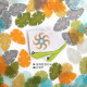Natural large leaves, snowflakes, plastic spelling building blocks, toys, children's intelligence, 2 years old, 3 G16835 square colorful spelling, 96 pieces