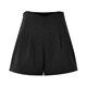 Qiushui Yiren Temperament Commuter Pants 2025 Summer New Fashionable and Versatile High Waist Wide Leg Design Casual Pants Black M