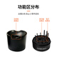 WACOM原装数位板压感专用笔座CTL671 672 690 6100影拓Pro PTH651 660 套餐三专用笔座+换芯器+10 5x4cm