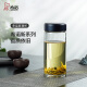 Sino glass cup single-layer thickened office men and women small portable large capacity light luxury business water cup XN6116 XN6191-410ML [New Bear Cup Lid]