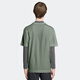 Canada Goose Gladstone Men's Broidered T-shirt à manches courtes Top décontracté 1401M9 9852 Artemisia Green Il est recommandé de choisir deux tailles petites, la taille est trop grande L