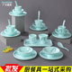 Yonghuan Hot Pot Restaurant Memmides Table Vérification Ensemble quatre pièces Hôtel Creative Restaurant Special Bowl Spoon Cuson Plastique Imitation Porcelaine 47 pouces Paisible Joy Little Bowl 12347