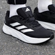 
Adidas summer mesh shoes official store men's shoes running shoes same sports shoes cushioning comfortable breathable training casual shoes ID9849/black and white 39