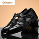 Star Yuan Three en cuir sandales en cuir véritable cuir creux de papa Summer des chaussures en cuir à toe carrée douce pour hommes