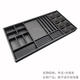 Sailotou customized household fabric leather underwear storage box bedroom wardrobe compartment socks bra leggings belt dark gray customized price is based on actual calculation