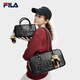 Fila Offizielle Frauenbeutel Umhängetasche 2025 Herbst neue Mode Casual Umhängetasche Crossbody Small Square Bag Formal Black-BK XS