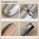 Zhr Baotou Slippers for Women the Summer Nettoying Half Drag Les femmes portent des sandales françaises et des chaussures de femmes en une partie AH681 Silver 36
