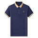 Specht Pure Cotton Cool atmungsablöschbares T-Shirt für Kurzschläfe für Herren Sommer-Dünn-Lte-Polo-Hemd Lose vielseitig halbärmelig T-Shirt Top kurzärmelig 9918-Karamellfarbe XL 175 suggeriert 140-155jin [Jin gleich 0,5 kg]