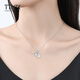 TTMIX Shining Gourd Platinum Pendant pt950 Women's Platinum Pendant Fashion Honeycomb Necklace for Girlfriend Small Pendant 4.5-4.7g