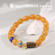 Potala Palace beeswax turquoise agarwood bracelet for men and women lapis lazuli birth year transfer bead bracelet birthday gift for wife beeswax agarwood bracelet