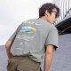 耐克（NIKE）短袖T恤男士2025夏季新款运动服潮流印花圆领半袖衫休闲上衣 纯棉HF6172-053灰色 100 S /165/推荐-120斤