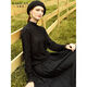Kamilan (Kamilan) Small Stand-Up Collar Pull pour les femmes 2024 NOUVEAU SULATRE AUTOMN