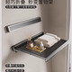 Good wife multifunctional home bathroom/balcony can store things and can be laid flat for drying. The wall rack can be retracted and stored with hooks. Large size 60cm can be retracted and stored with 8 hooks.