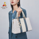 Espantapájaros (mexicano) Scarecrow Lady Bag Scarecrow Bag Women's Bag Large Capacidad Mamá Textura Crossbody Bag Campeer Fashion Lady's Handheld Hazelnut Brown-1047