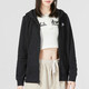 Nike (Nike) Offizielle Paarjacke, neue lässige, lockere Sportswear, das Training von Herren und Frauen mit Kapuze, Paar im schwarzen/einteiligen S-Stil [165-170 cm/90-110jin [Jin ist gleich 0,5 kg]]]