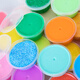 [70% nuevo] Beibo's Color Mud Ultra Light Clay Handmade Color Mud Clay Space Mud Toy Toy Diy Mud + 4 Colors