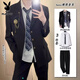Playboy (playboy) Campus Style Vêtements masculins garçons Dk costume uniforme veste jk gift scolaire