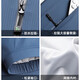 Nasawassup marca oficial de lujo para hombres con protector solar de seda de hielo de alta gama 2025 Summer Outmer Fold y transpirable Ropa de piel de piel de alta gama 692 Azul [Velocidad de manchas] M [Recomendado 90-120 Jin [Jin iguala 0.5 kg]]